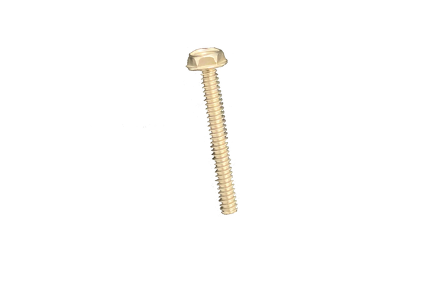 CIV6585 - SCREW HEX WSR HEAD SLOTTED SS10-24X1-1/2  